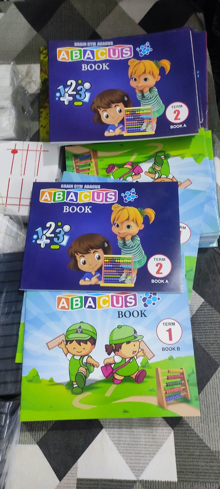 B monogram with bulb